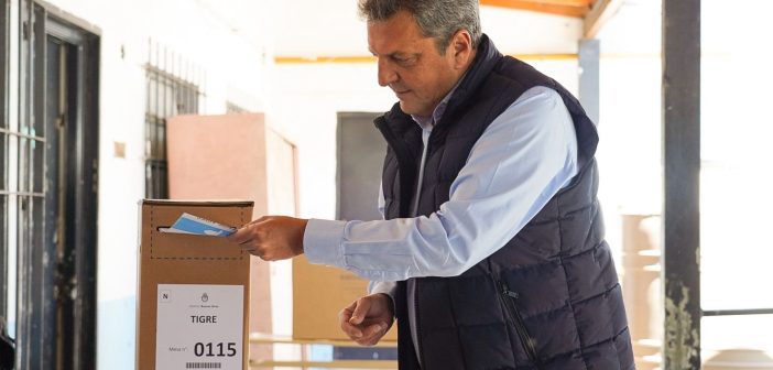 Sergio Massa: “Estamos ante una elección crucial para el futuro de la Argentina”